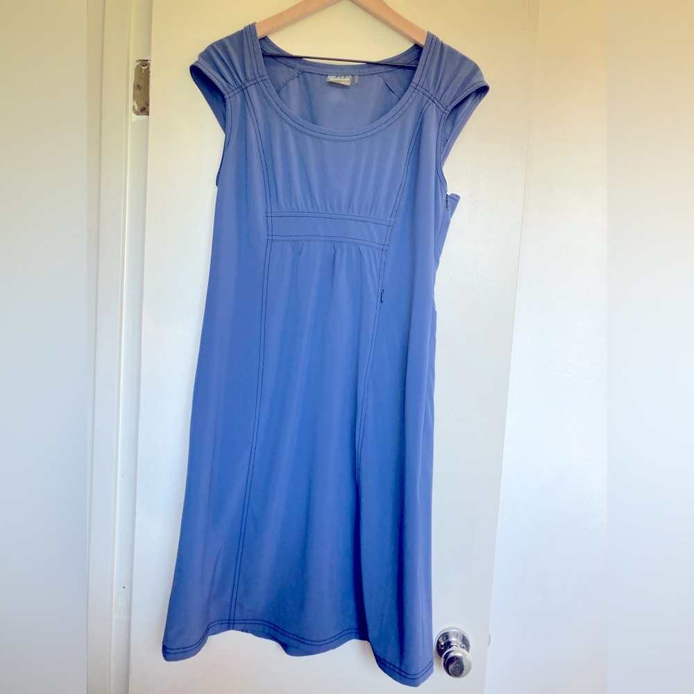 Athleta Blue Sleeveless Dress